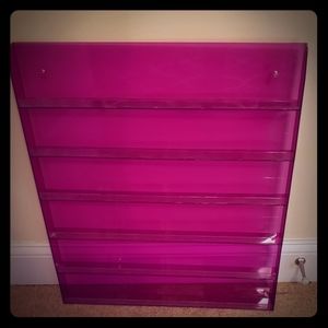 Nail polish or essential oils rack